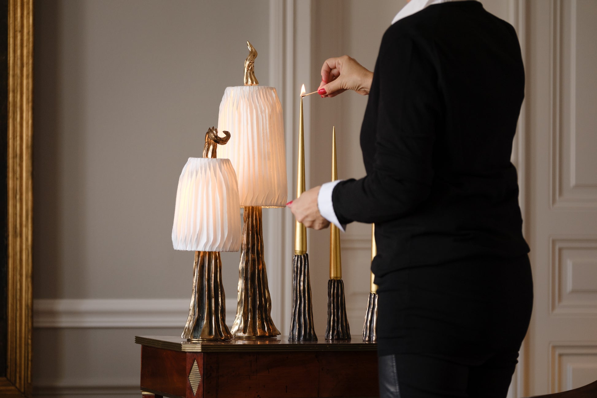 Surculus - Set of 3 Candlesticks - studiopalatin