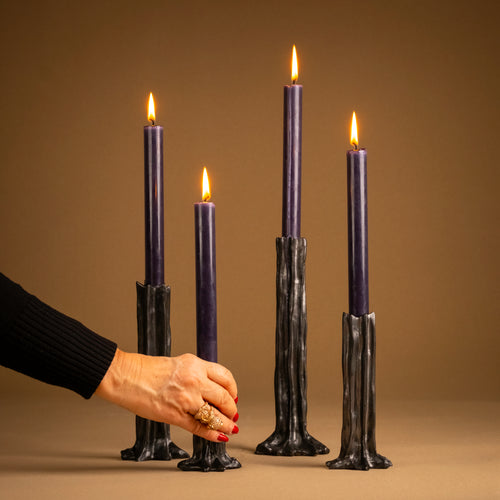 Arbor Bronze (Dark Patination) - Set of 4 Candlesticks
